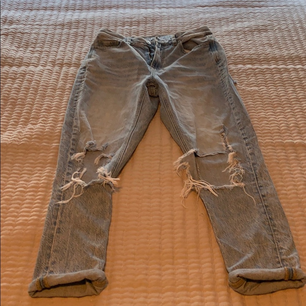 american eagle mom jean